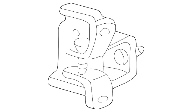 Lower Hinge - Mazda (ZZCA-58-240)