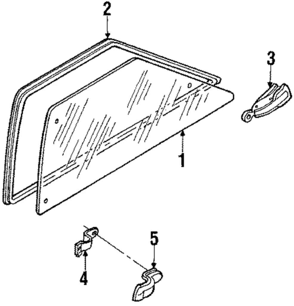 Lock - Mazda (B001-72-310C)
