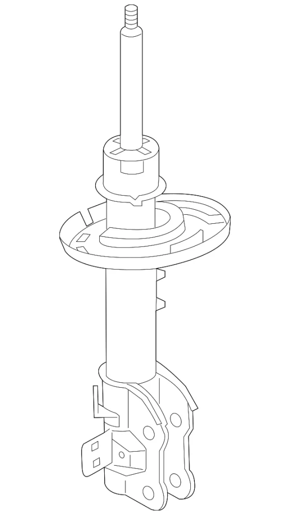 Strut - Mazda (GJR9-34-700E)