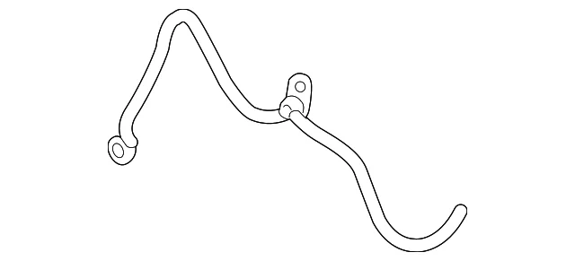 Hose (L) Flexible Front - Mazda (NA5F-43-990B)