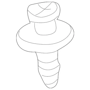 Cowl Trim Fastener - Mazda (GJ21-68-885B-90)