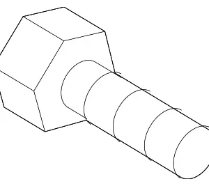 Shock Lower Bolt - Mazda (9YA0-2A-213B)