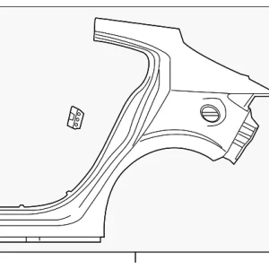 Quarter Panel - Mazda (B6YV-70-41X)