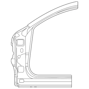 Hinge Pillar - Mazda (TKY8-70-220B)