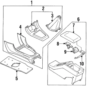 Boot - Mazda (EA01-64-330A)