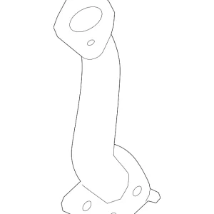 Exhaust Intermediate Pipe - Mazda (ZZD3-40-050)
