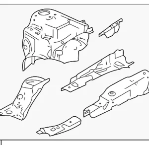 Apron Assembly - Mazda (GJ6A-53-210P)