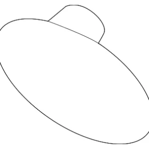 Tow Bracket Cover - Mazda (DN4E-50-A11B-BB)