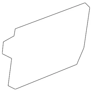 Cover(L) Towing Hook Rear - Mazda (KL2F-50-EL1-BB)