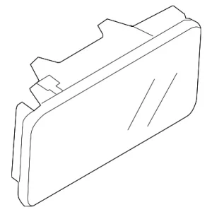 Cargo Lamp Lens - Mazda (D651-51-441A)