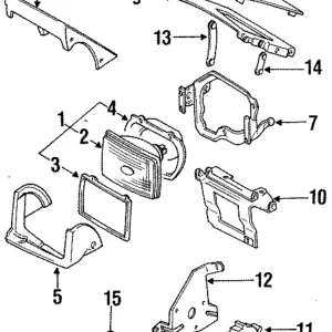 Door - Mazda (FB01-51-622A)