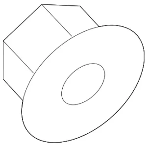 Trans Mount Nut - Mazda (9YB0-41-241)