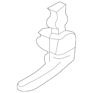 Handle, Inside - Mazda (D461-58-330A-02)
