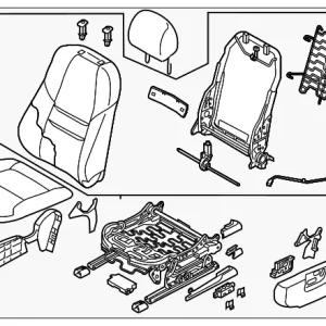 Seat Assembly - Mazda (TK80-57-150D-02)