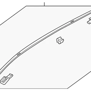 Roof Molding - Mazda (DN4E-50-9H0)