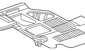 Converter Upper Cover - Mazda (GKH8-67-Z06A)