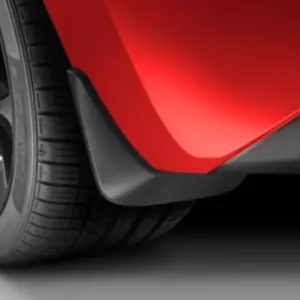 Splash Guards - Rear Pair - Black Plastic - Mazda (BALW-V3-460)