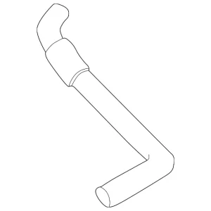 Lower Hose - Mazda (KLG4-15-185)