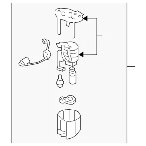 Fuel Pump Assembly - Mazda (PX9R-13-35X)