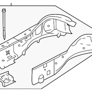 Lower Rail - Mazda (GJ6A-53-310G)