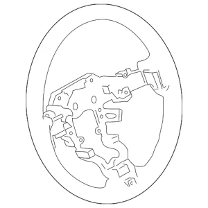 Steering Wheel - Mazda (EH44-32-982)