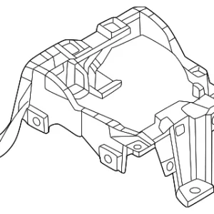 Front Bracket - Mazda (VA40-64-33X)