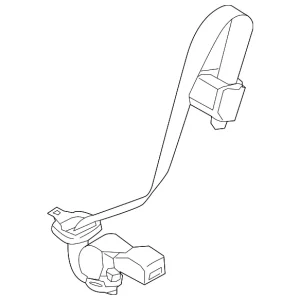 Lap & Shoulder Belt - Mazda (DRY1-57-740-01)