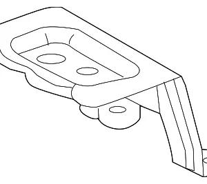 Converter Bracket - Mazda (GKH8-67-Z91)
