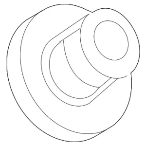 Wiper Motor Bushing - Mazda (BJT6-67-407)