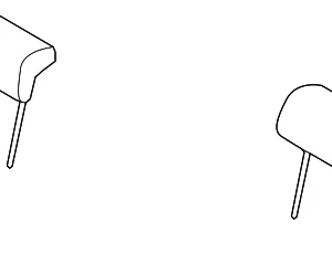 Headrest - Mazda (TD11-88-340-02)