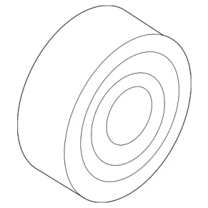 Bearing - Mazda (F2A1-25-155)