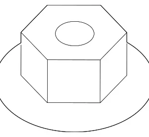 Upper Mount Nut - Mazda (9YB0-41-033)
