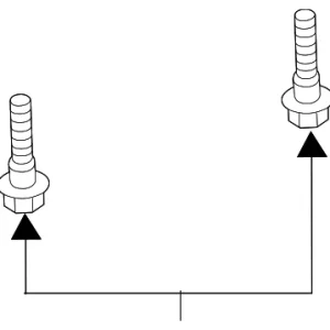 Gusset Bolt - Mazda (9YA0-2A-265)