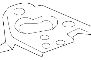 Apron Extension Reinforcement - Mazda (G48F-53-15X)