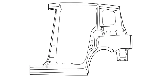 Quarter Panel Assembly - Mazda (C5Y3-71-410E)