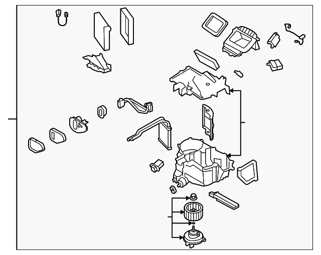 Evaporator Assembly - Mazda (NE55-61-130B)