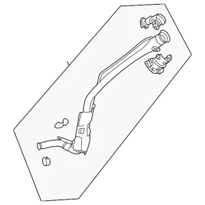 Filler Pipe - Mazda (DGH9-42-280A)