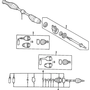Axle Assembly - Mazda (FA53-25-50XA)