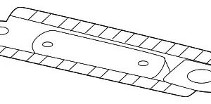 Upper Bracket - Mazda (VC67-39-061A)