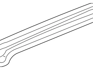 Rear Header - Mazda (ZZM0-70-660)