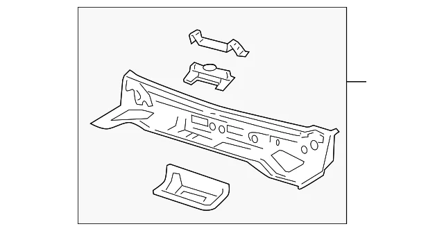 Front Panel - Mazda (ZZCA-53-500)