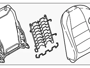 Back(R) Front Seat - Mazda (BDTT-88-130C-02)