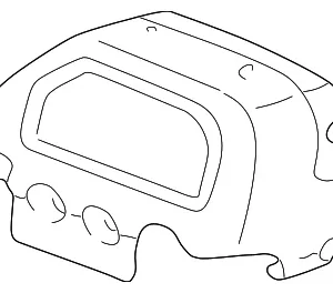 Heat Shield - Mazda (YF09-13-390A)