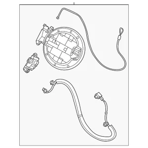 Fuel Pocket - Mazda (DGH9-42-420G)