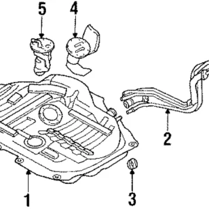 Fuel Gauge Sending Unit - Mazda (GJ22-60-960D)