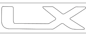 Nameplate - Mazda (GD7B-51-761B)
