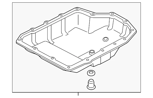 Transmission Oil Pan - Mazda (FZU1-21-51X)