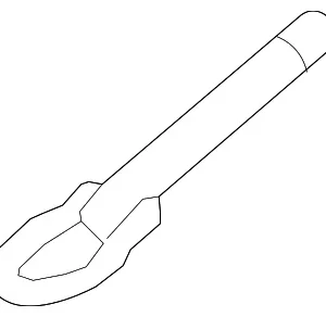 Tow Hook - Mazda (BBM4-50-EJ0A)
