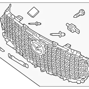 Grille Assembly - Mazda (VA40-50-710D)