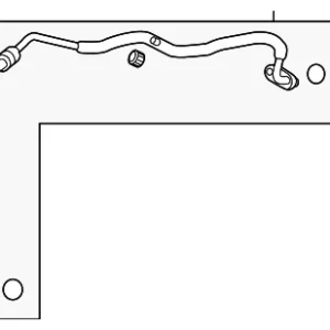 A/C Refrigerant Suction Hose - Mazda (DC3P-61-462)